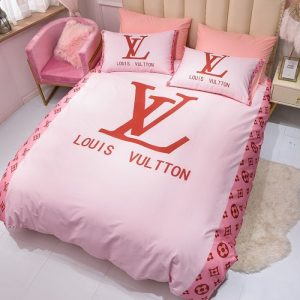 LV Type Bedding Sets LV Luxury Brand Bedding 081