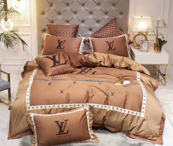 LV Type Bedding Sets LV Luxury Brand Bedding 267