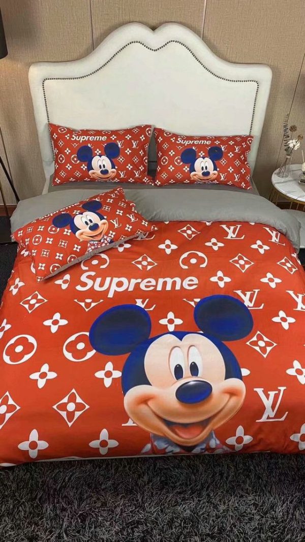 LV Type Bedding Sets LV Luxury Brand Bedding 283