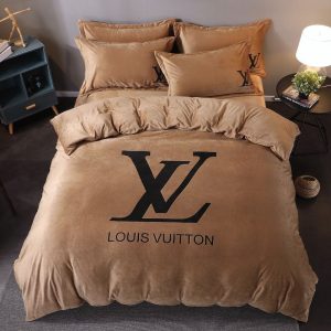 LV Type Bedding Sets LV Luxury Brand Bedding 284