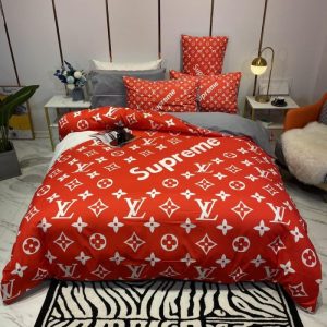LV Type Bedding Sets LV Luxury Brand Bedding 297