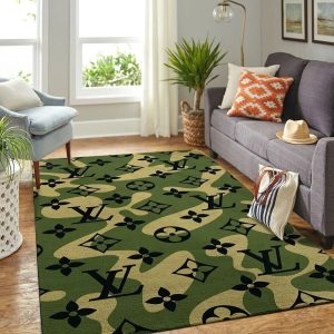 Louis Vuitton Army Green Living Room Carpet 015