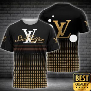 Louis Vuitton Black Yellow Dots US T-Shirt 095