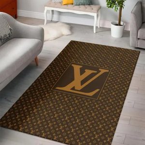 Louis Vuitton Brown Living Room Carpet 028