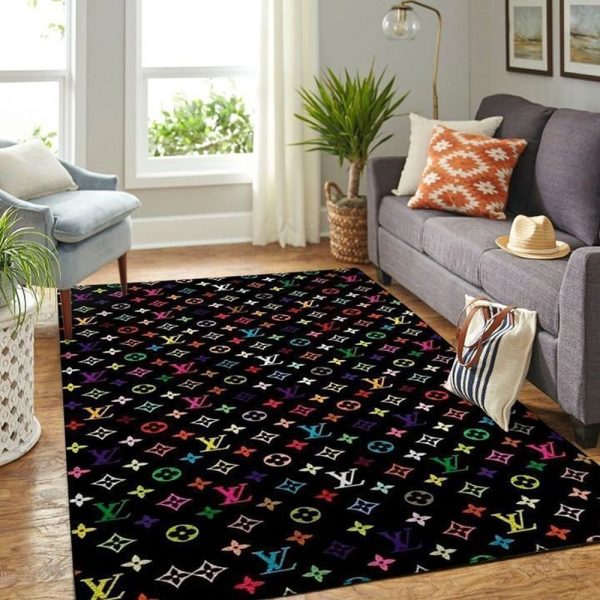 Louis Vuitton Color Mixing Living Room Carpet 031
