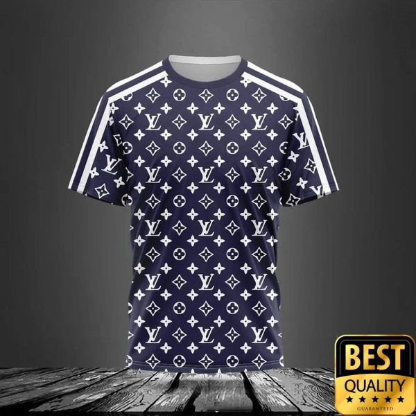 Louis Vuitton Dark Blue Monogram US T-Shirt 107