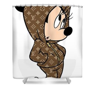 Louis Vuitton Disney Shower Curtain 118
