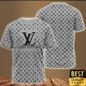 Louis Vuitton Light Gray Monogram US T-Shirt 112