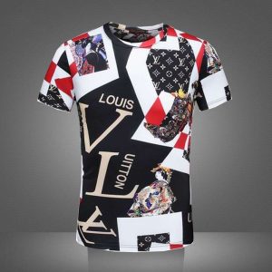 Louis Vuitton Luxury 3D T-Shirt 009