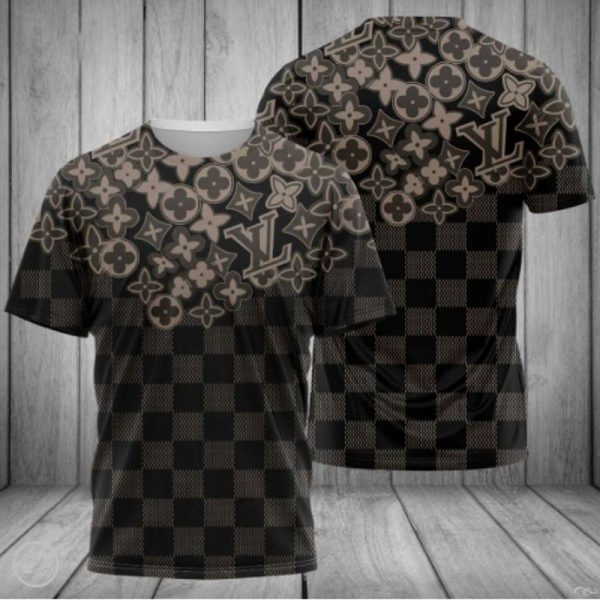 Louis Vuitton Luxury 3D T-Shirt Limited Edition 024