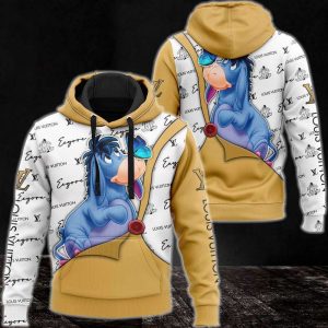 Louis Vuitton Luxury Brand 3D Hoodie Pants Limited Edition 036