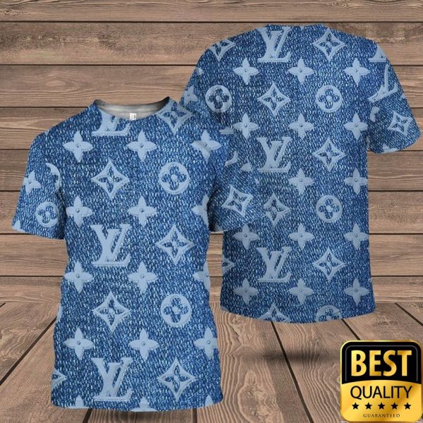 Louis Vuitton Monogram Denim US T-Shirt 117