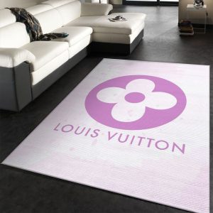 Louis Vuitton Purple Living Room Carpet 069