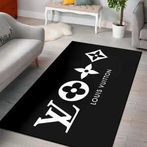 Louis Vuitton Raisin Black Living Room Carpet 072