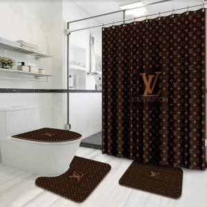 Louis Vuitton Shower Curtain 110