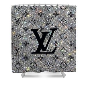 Louis Vuitton Shower Curtain Logo 044