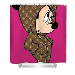 Louis Vuitton Shower Curtain Mickey Mouse 046