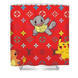 Louis Vuitton Shower Curtain Pok�mon 051