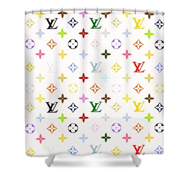 Louis Vuitton Shower Curtain Stars 060