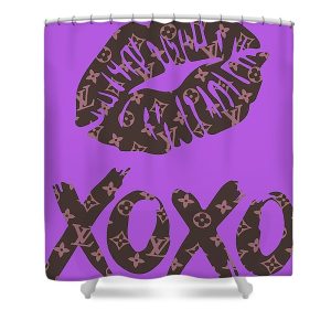 Louis Vuitton Shower Curtain XOXO 062