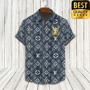 Louis Vuitton Since 1854 Hawaiian Shirt Shorts 054