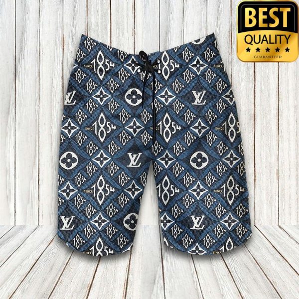 Louis Vuitton Since 1854 Hawaiian Shirt Shorts 054