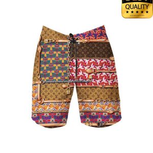 Louis Vuitton Unique Flip Flops And Combo Hawaii Shirt Shorts 062 3