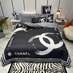 Luxury Brand CN Black Bedding Sets 058