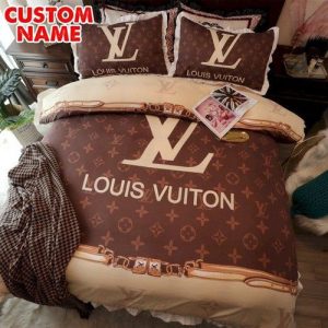 Luxury Brand LV Luxury Bedding Set Personalized Bedding Set 002