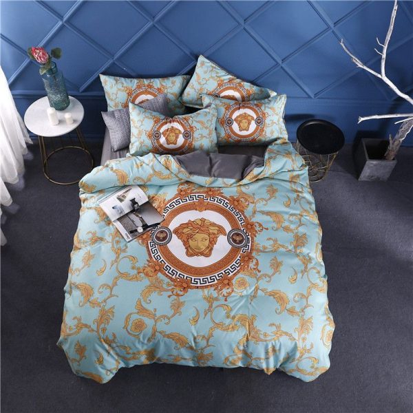 Luxury Brand Versace Type Bedding Sets Duvet Cover Bedroom Sets 094