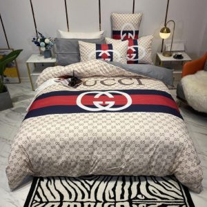 Luxury GG Bedding Sets Duvet Cover Luxury Brand Bedroom Sets 072