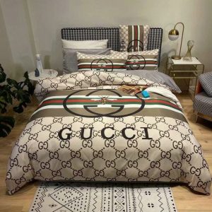 Luxury GG Bedding Sets Duvet Cover Luxury Brand Bedroom Sets 076