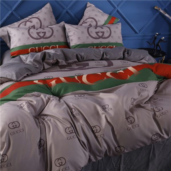 Luxury GG Bedding Sets Duvet Cover Luxury Brand Bedroom Sets 214