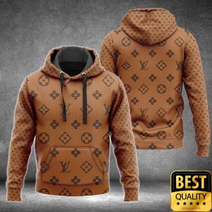Luxury Louis Vuitton Wood Color With Monogram Canvas Pattern 3D Shirt And Pants 180