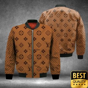 Luxury Louis Vuitton Wood Color with Monogram Canvas Pattern 3D Shirt and Pants 5