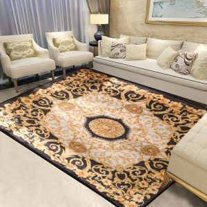 Luxury Versace Living Room Carpet And Rug 038