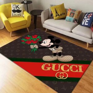 Mickey Mouse Disney Gucci Living Room Carpet And Rug 031