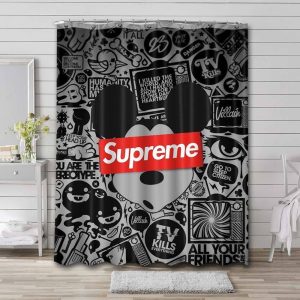 Mickey Mouse Supreme Shower Curtain Set 023