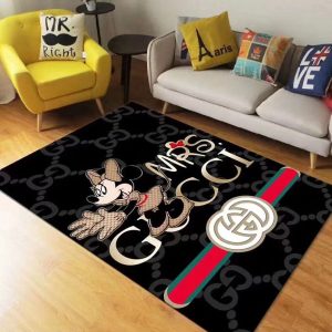 Minnie Mouse Gucci Living Room Carpet And Rug 034