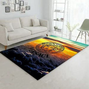 Nature VersaceLiving Room Carpet And Rug 047