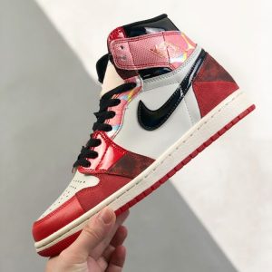 New Arrival AJ 1 High OG Spider Man Across the Spider 8