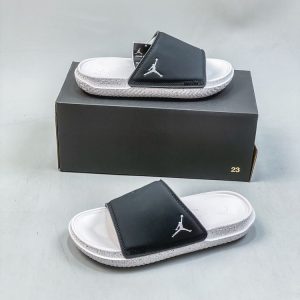 New Arrival Shoes AJ Play Slide Black Cement Photon Dust DC9835-003