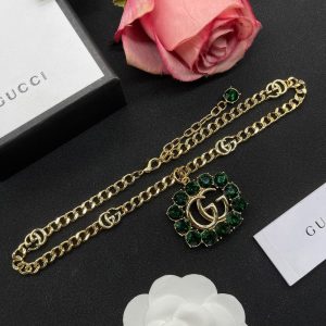 New Arrival Gucci Gold Necklace Women 030