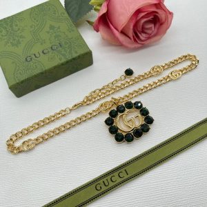 New Arrival Gucci Gold Necklace Women 060
