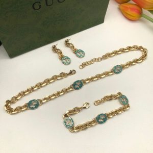 New Arrival Gucci Gold Necklace Women 066