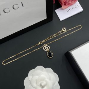 New Arrival Gucci Gold Necklace Women 080