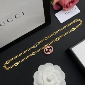 New Arrival Gucci Gold Necklace Women 083