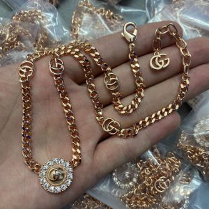 New Arrival Gucci Gold Necklace Women 091