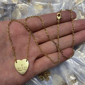 New Arrival Gucci Gold Necklace Women 095
