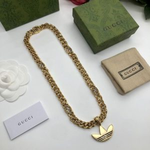 New Arrival Gucci Gold Necklace Women 100